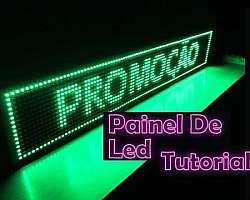 Painel de led palco