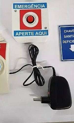 Alarme de emergência para banheiro de PNE Alarme de emergência para banheiro de PNE