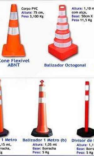 Cone de sinalização