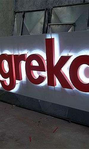 Fachada em ACM com LED Fachada em ACM com LED